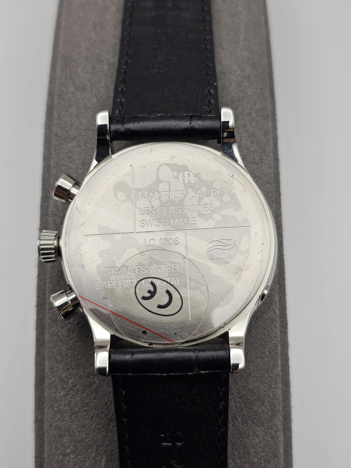 Maurice Lacroix Les Classiques Steel Silver Dial Quartz Watch LC1008-SS001-130