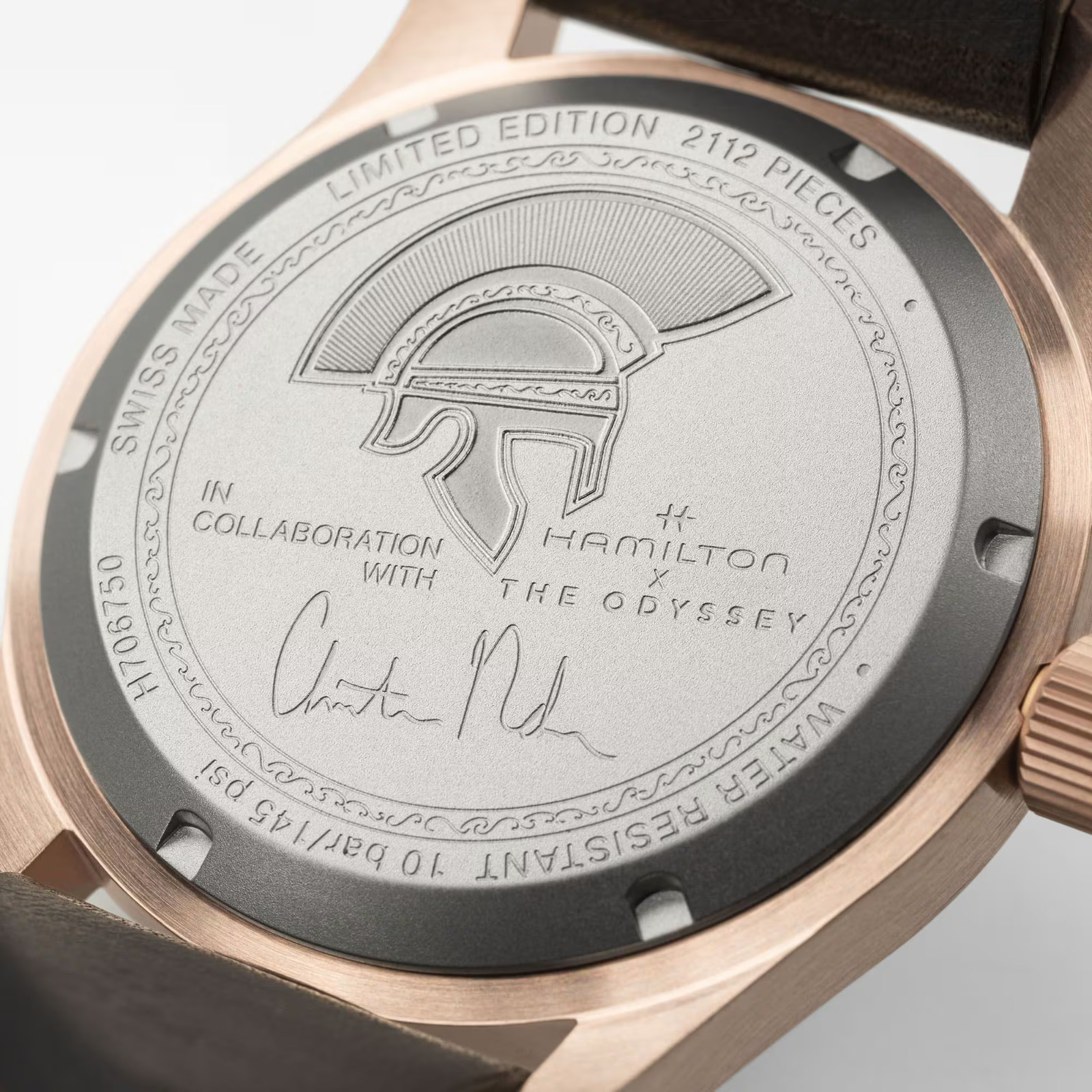 Hamilton x The Odyssey Limited Edition Watch 2112 Pieces SOLD OUT Chris Nolan