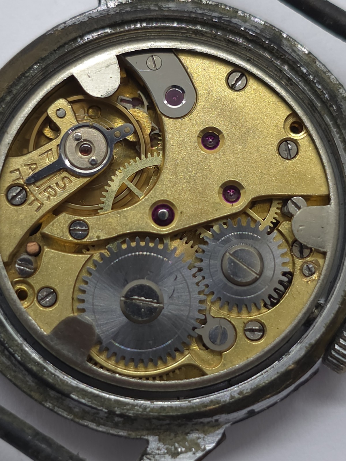 Vintage Zand ETANCHE Military WWII Watch Cal. Cupillard 233 From 1930’s WORKING!