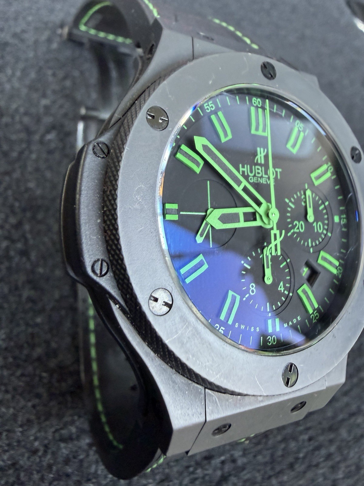 Hublot Big Bang All Black “Green” Limited Edition 301.CI.1190.GR.ABG11