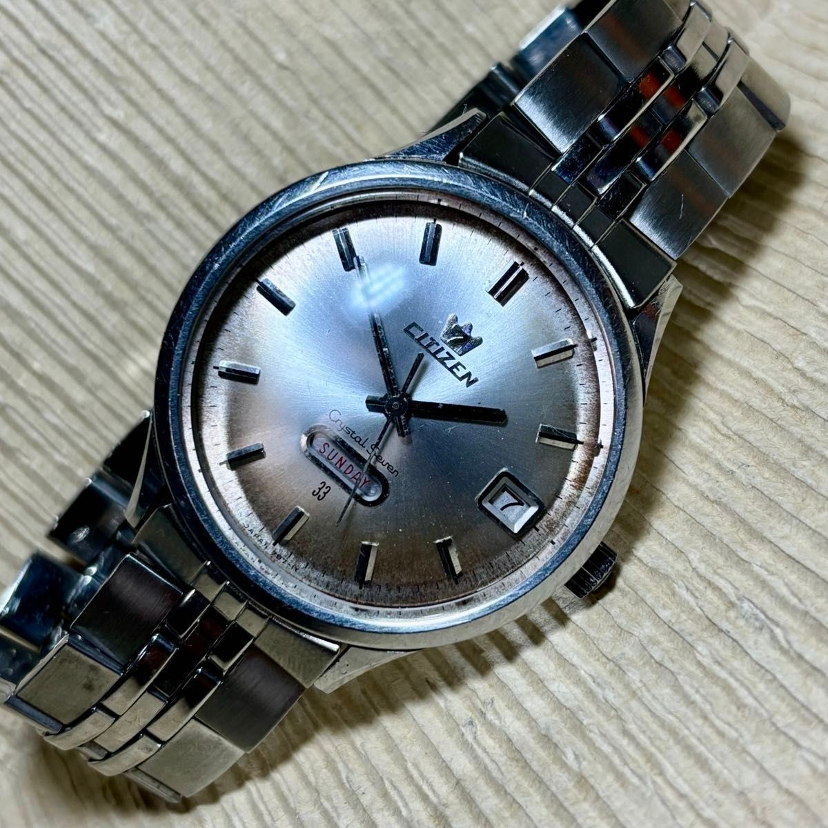 Rare item Citizen Crystal Seven 33 jewels automatic Citizen automatic ACSS51401Y