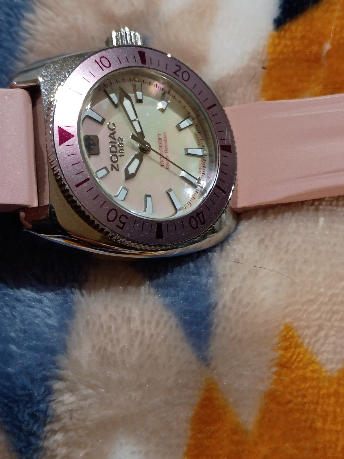 Zodiac Desert Falcon Z04519 Ladies Diver, Super Nice!!!