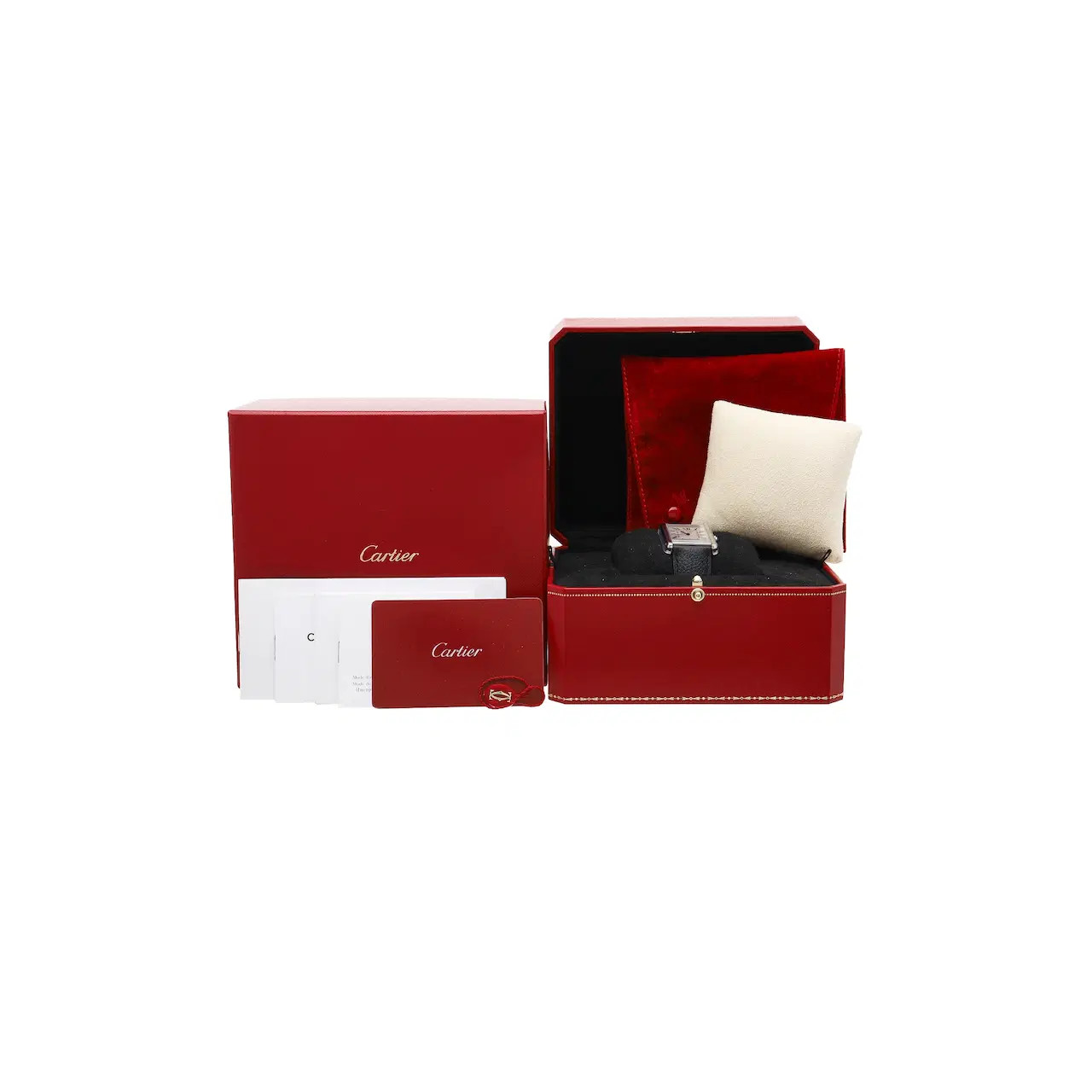 CARTIER Tank Solo Quartz Watch Large WSTA0028