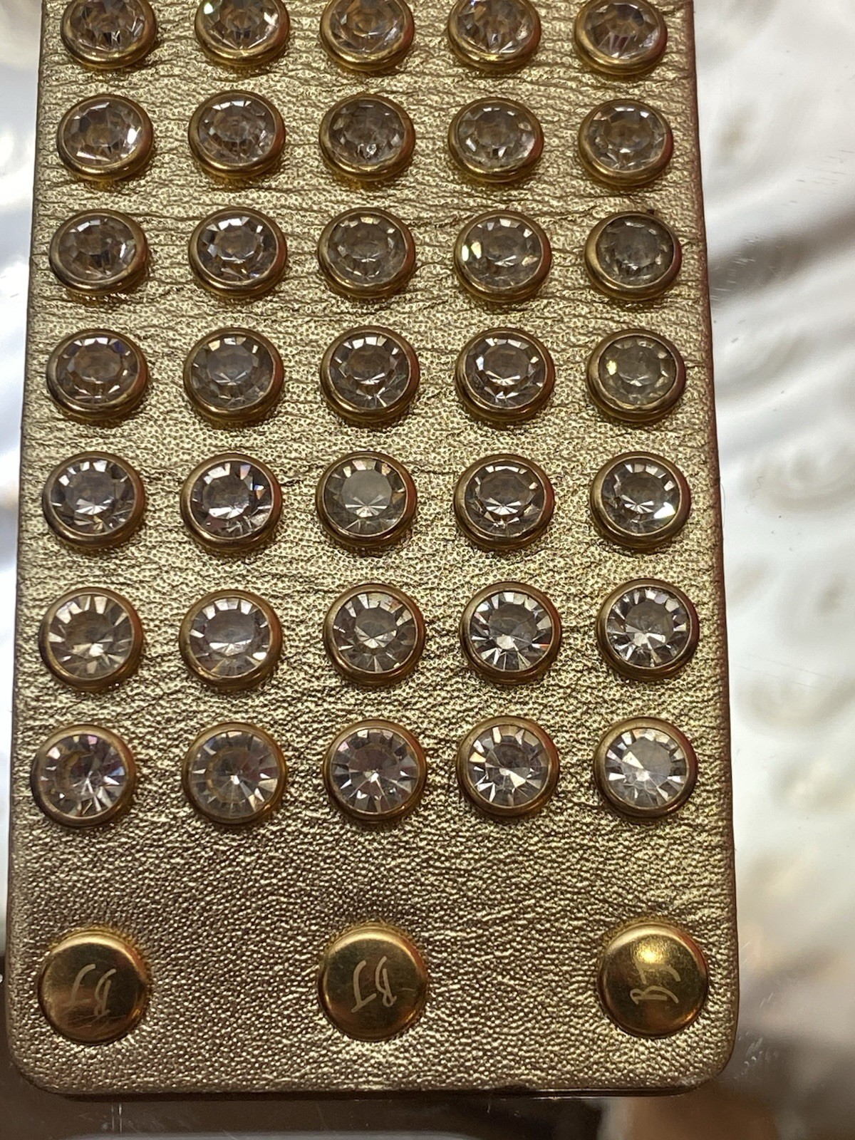 VintageBetsey Johnson Leopard Wrap Leather Cuff Watch Quartz Gold-Tone Roman