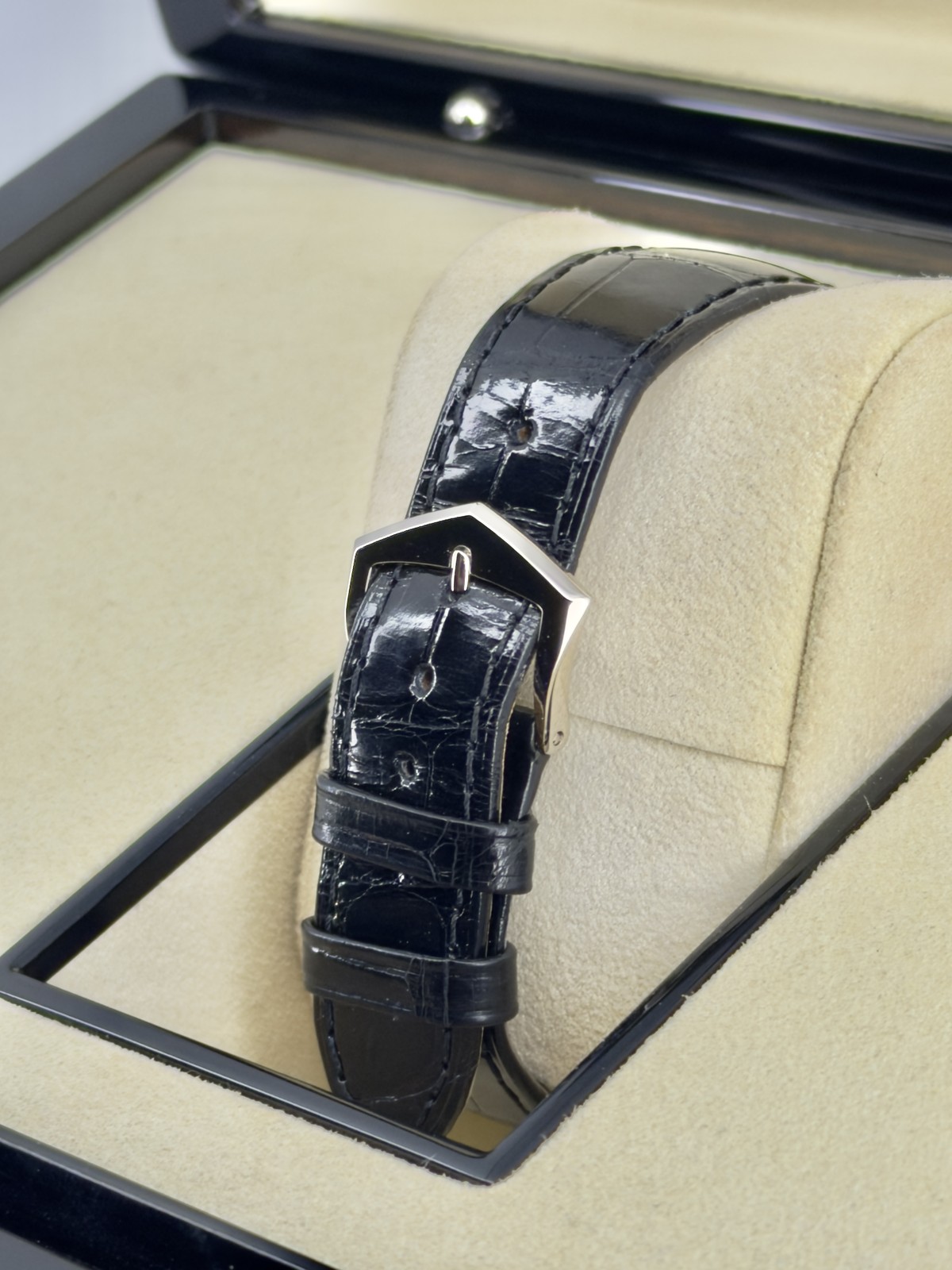 Patek Philippe Calatrava Charcoal Gray Dial on Strap 6119G-001 Complete 2022