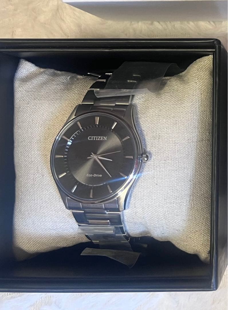 Brand new CITIZEN Eco Drive collection black wristwatch