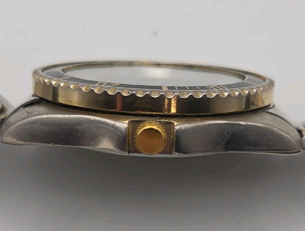 Fred Baley 38mm Dive Style Case Japan Quartz Watch SS Link band New Battery Runs