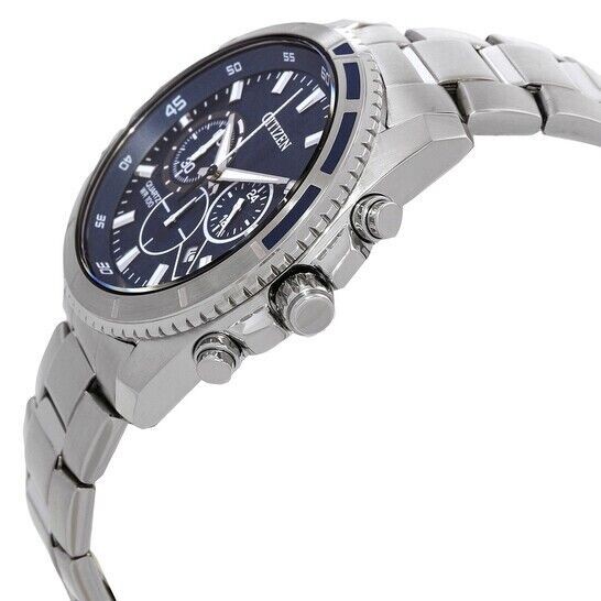 Citizen Men’s Chronograph Quartz Stainless Steel Watch – AN8201-57L NEW