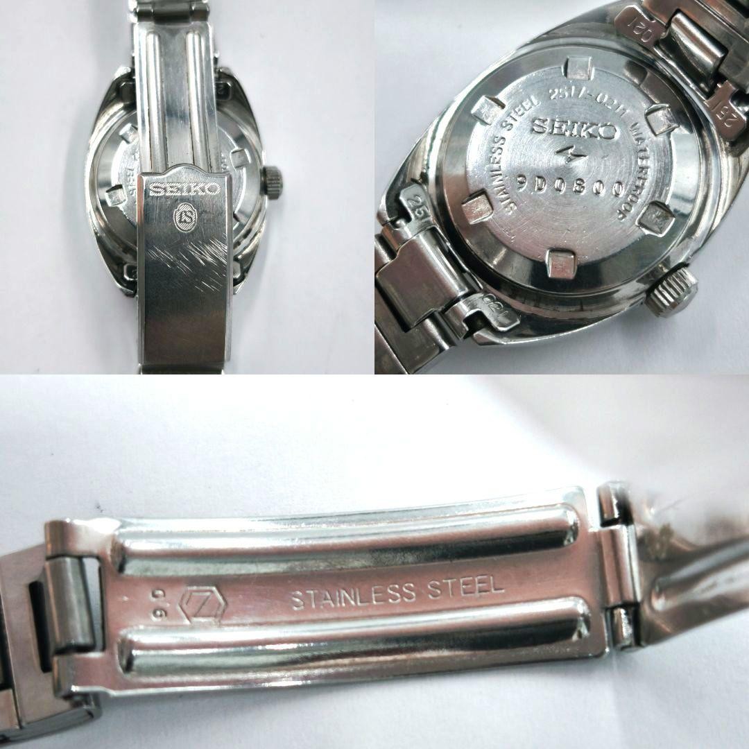 [Working ] Seiko Automatic Watch, Matic Lady, Original Strap, Black, From Japan