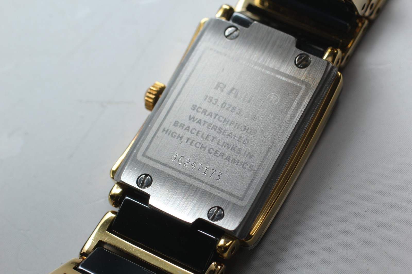 CLA’D [Near MINT] RADO Jubile 153.0283.3 Quartz 4 Stones Woman’s Watch FromJAPAN