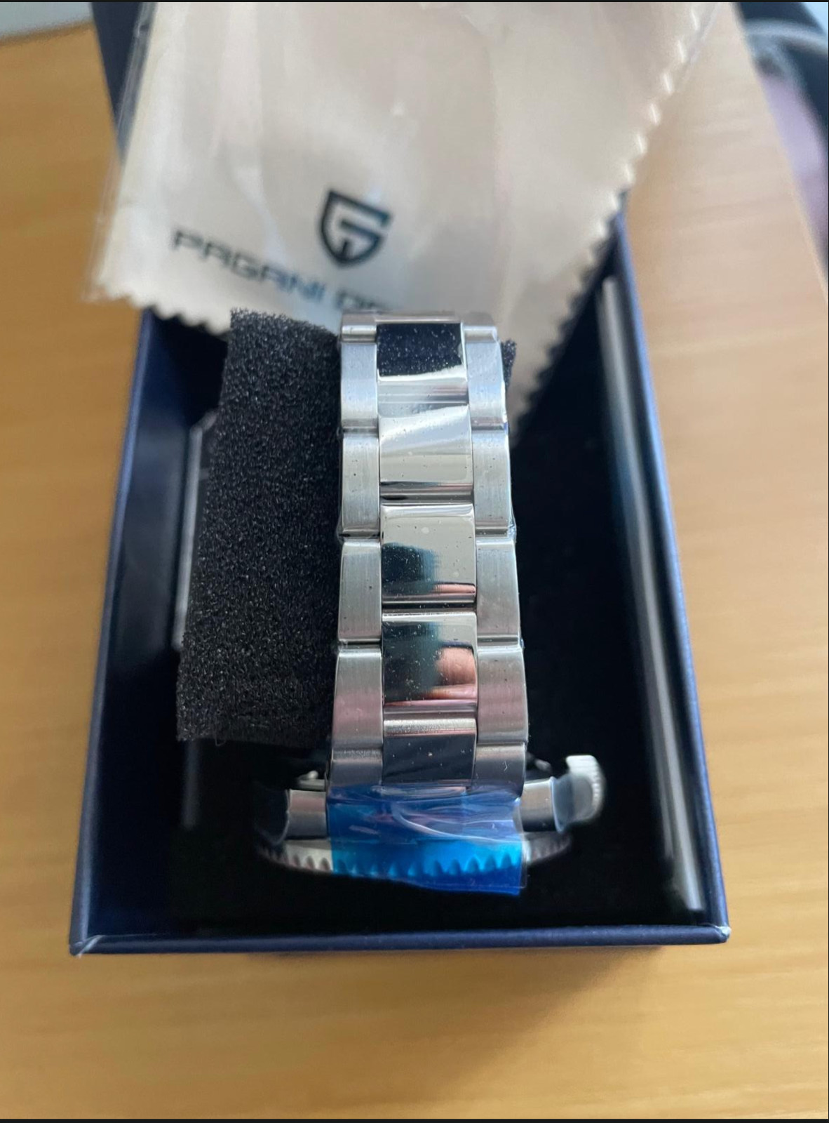 Pagani Design, 40mm, Automatic,GMT, (Pepsi), Oyster Bracelet, Sapphire Crystal.
