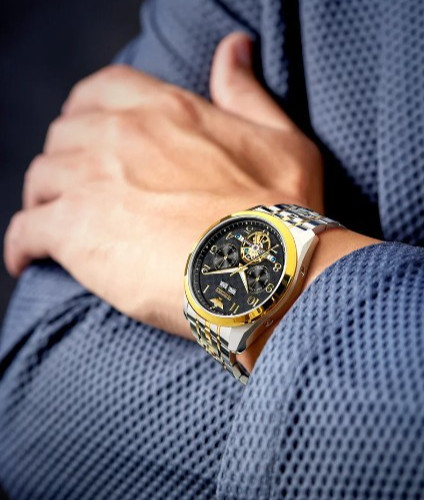 Automatic Mechanical Watch Waterproof Skeleton Luxury Dial Men’s Men Strap