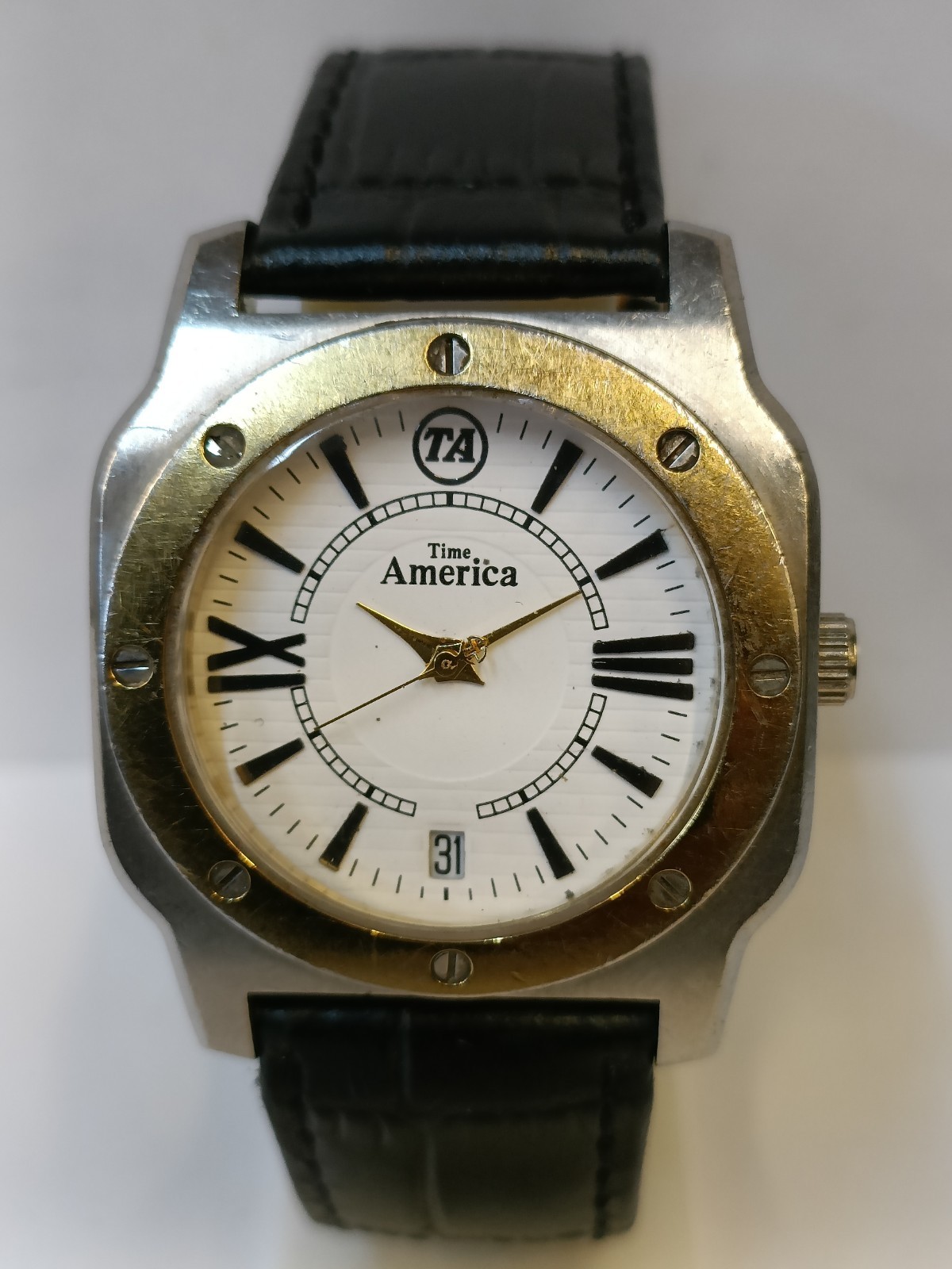 ADVERTISEMENT AMERICAN EXPRESS 5 YEARS OF SERVICE TIME AMERICA QUARTZ MEN’S WORK