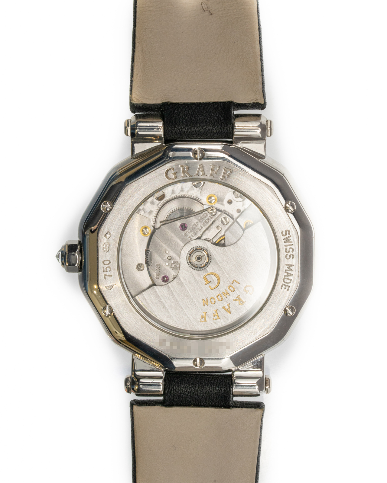 Graff London 36mm Diamond Ice Blue Mother-Of-Pearl Dial Watch