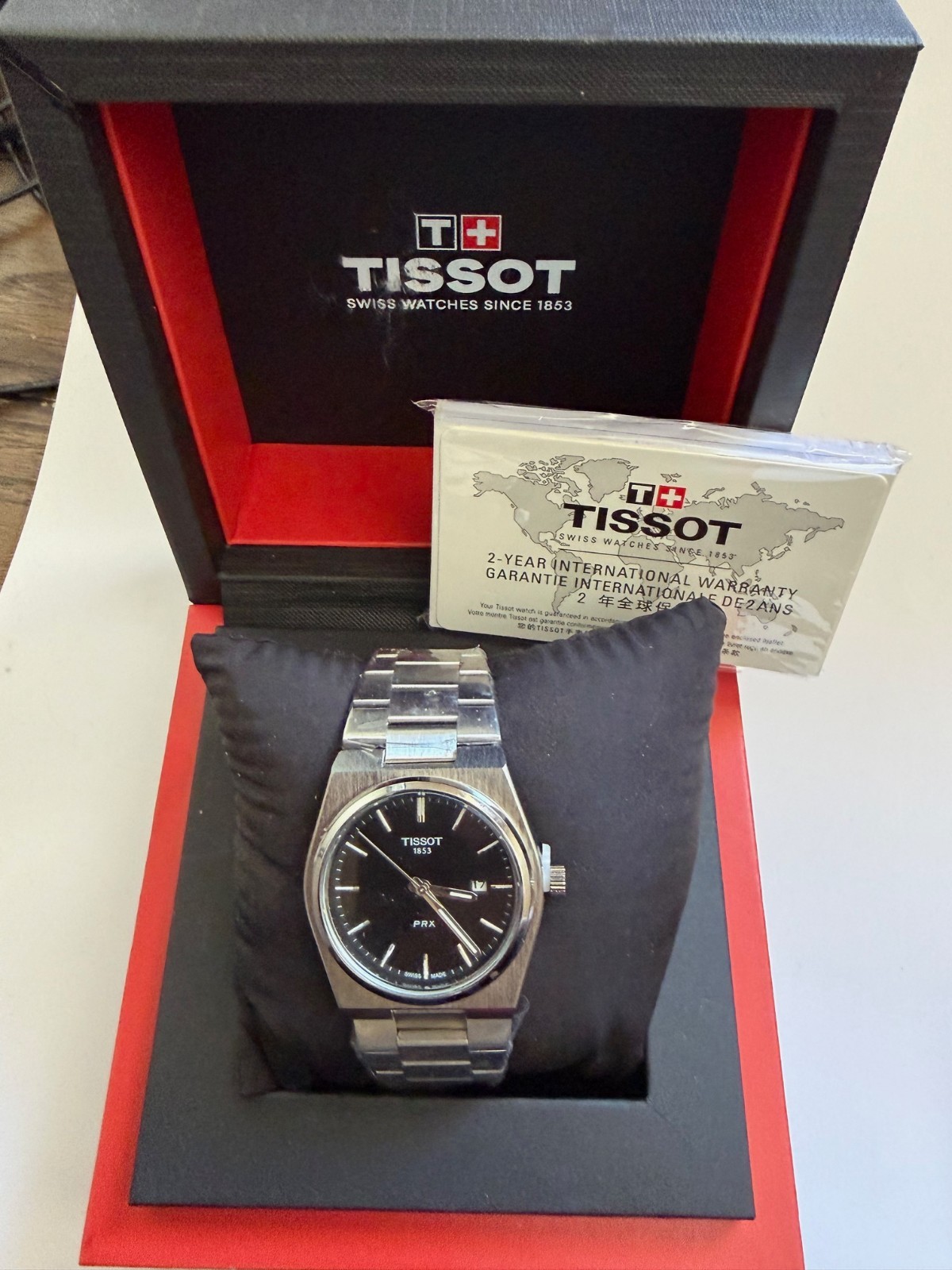 Tissot PRX 40 Quartz Black Dial Men’s Watch T137.410.11.051.00