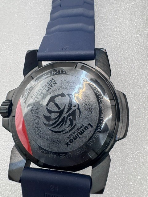 Hard Core Luminox Navy Seal ‘Back to the Blue’ 45mm Men’s Military Watch XS.3255