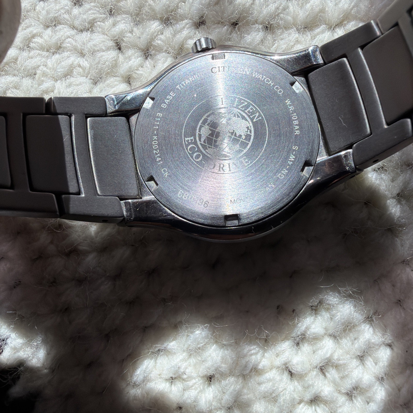 Vintage Citizen Eco‑Drive Titanium GN‑4W‑S – Blue Dial – WR100