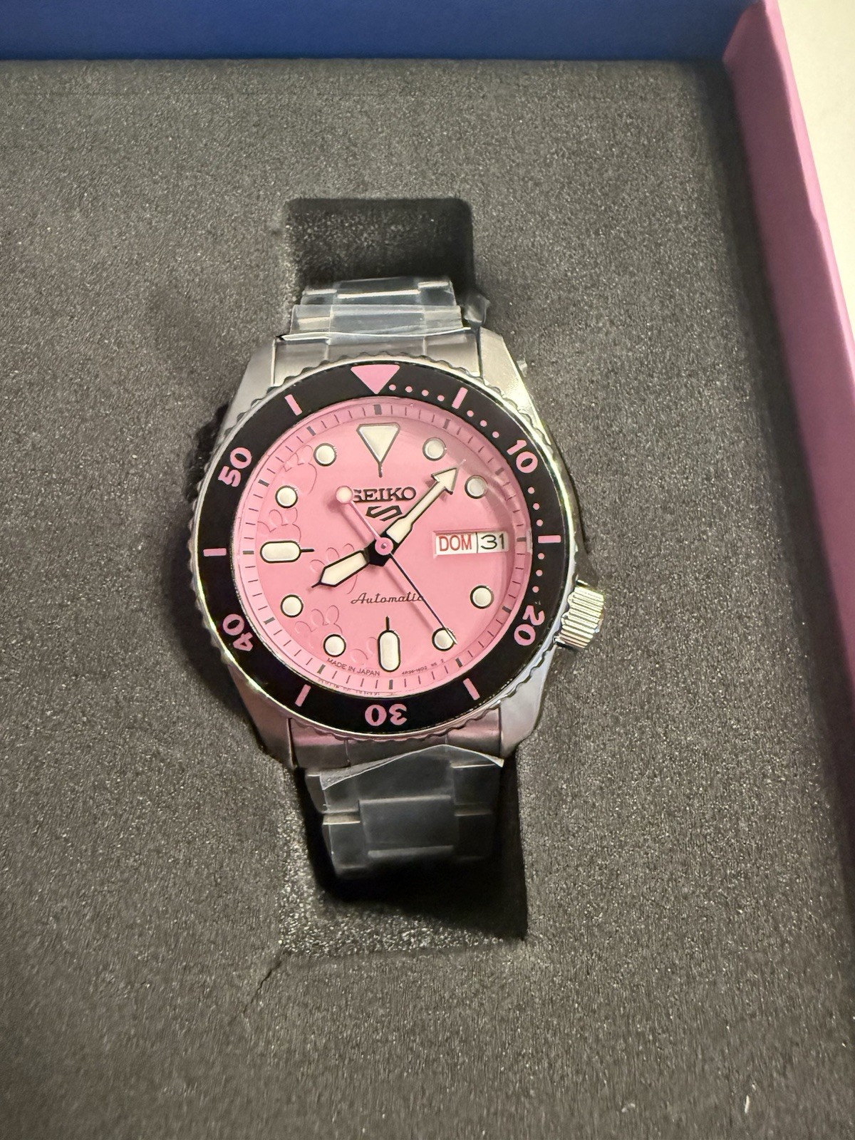 New Seiko 5 Sports x Pink Panther Limited Edition SRPM07 Automatic 38mm