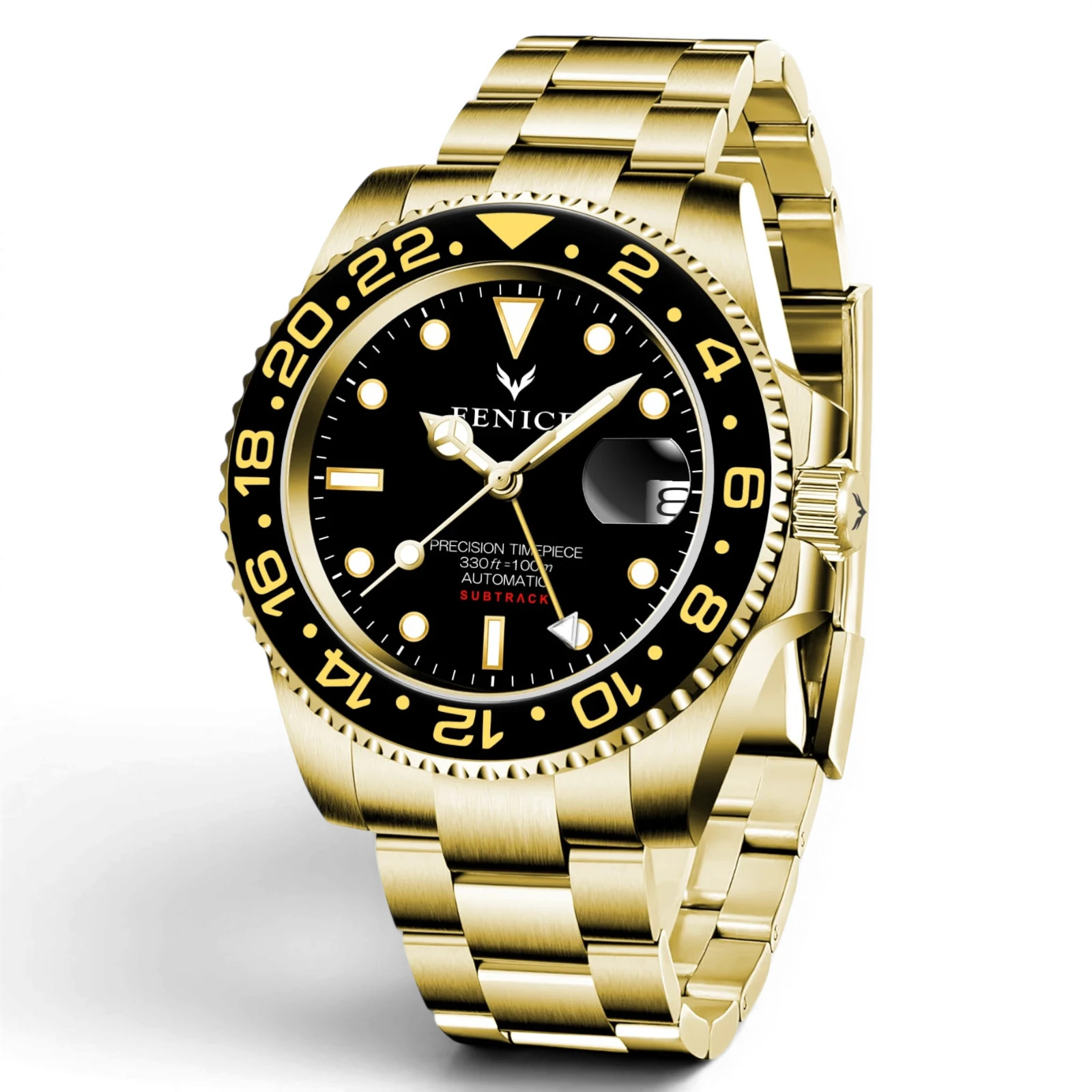 Phoenix Subtrack Midas GMT 10ATM Automatic Watch with Seiko NH34 Movement