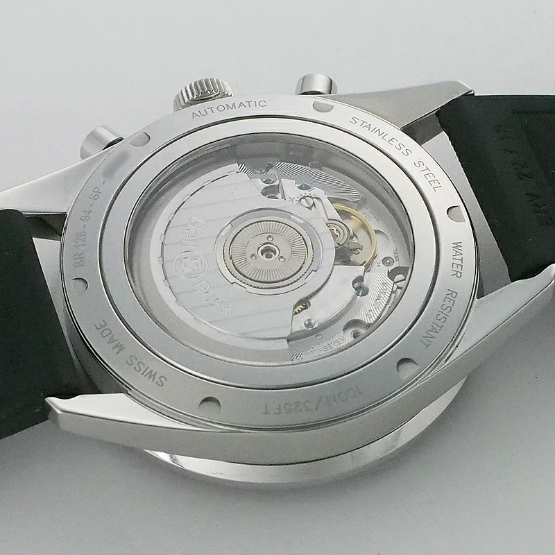 Used Bell & Ross vintage 126 chronograph BR126-94-SP Wrist watch