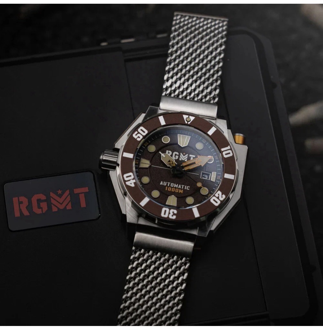 RGMT TORPEDO RG-8027-88 Men’s Automatic Watch Sapphire Crystal 51mm $1300 – NEW