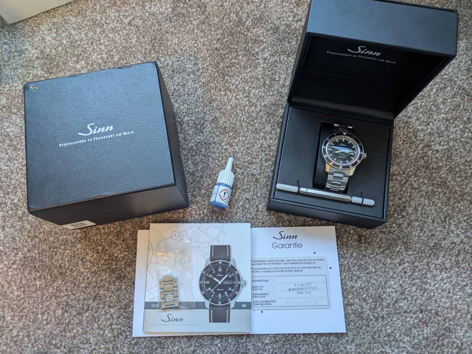 Sinn 104 St Sa 1 Pilot Wristwatch 2025
