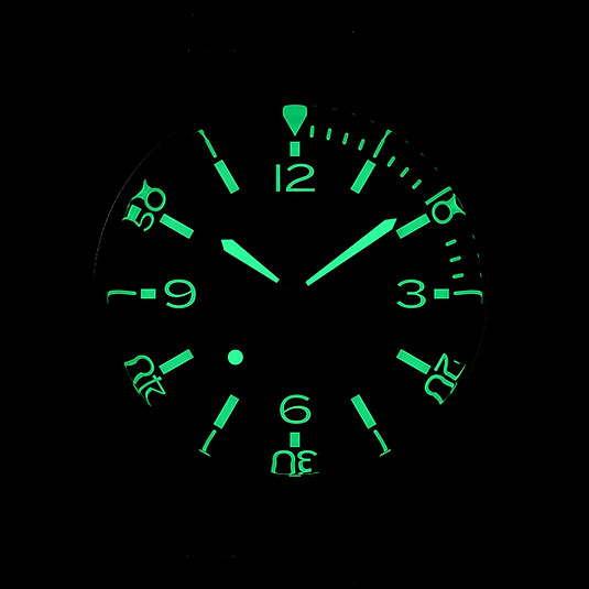 KUOE Kyoto SOMBRERO 90-011 Black Automatic 20ATM Linen Dial from JAPAN