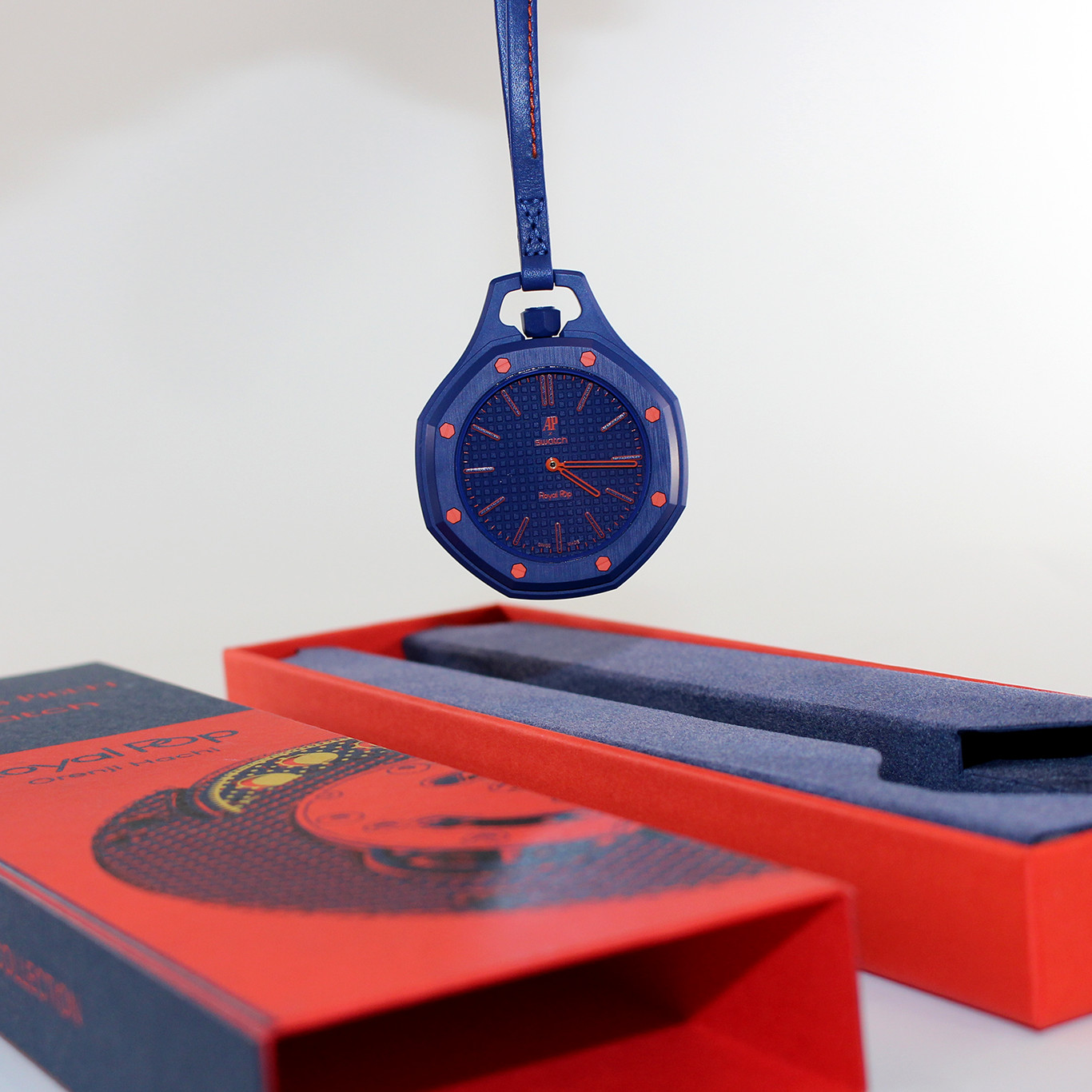 Swatch x AP Royal Pop ORENJI HACHI Bioceramic Bracelet SSX03L103N