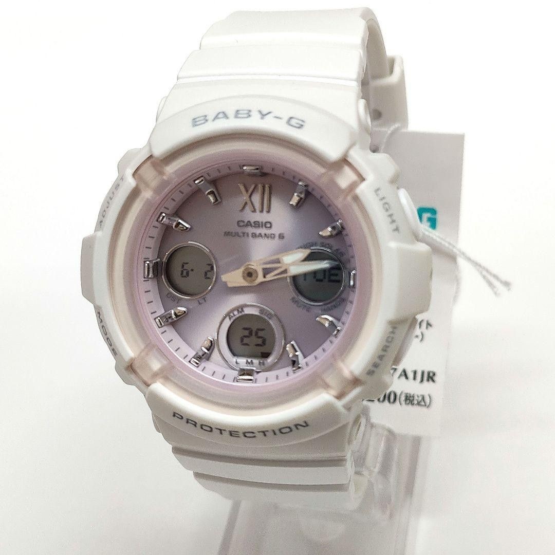 CASIO BABY-G BGA-2800SP-7A1JR Ladies Analog-Digital Wrist Watch White New in Box