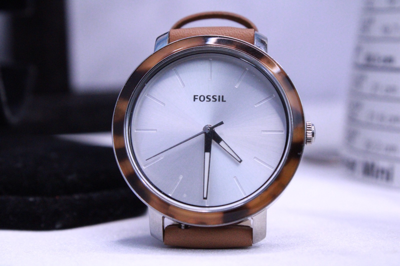 Fossil Blake Three-hand Sand Leather Watch BQ3570SET