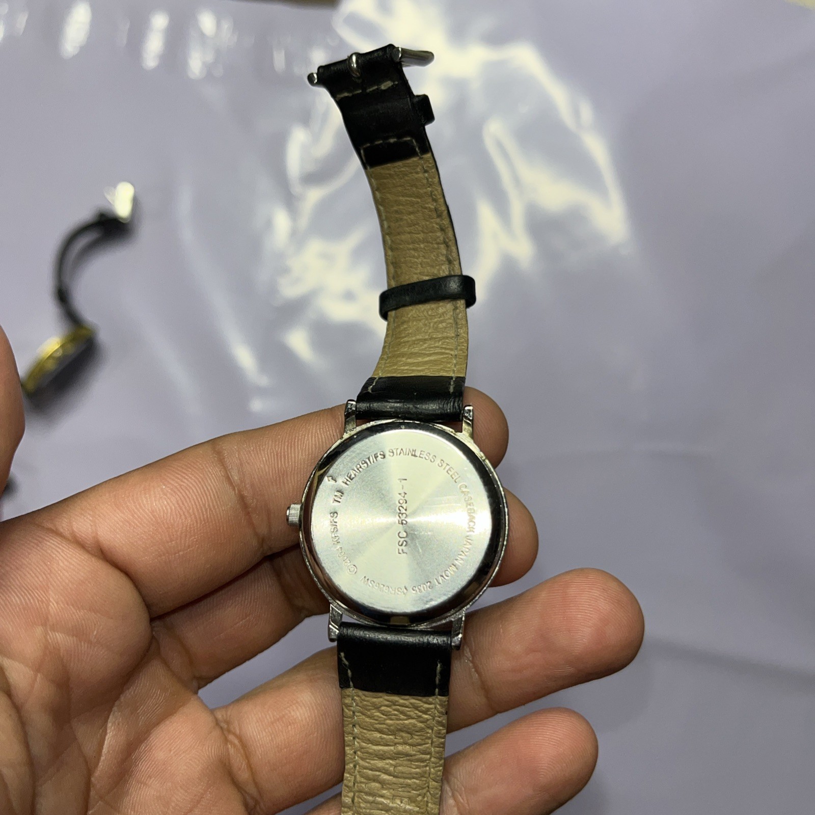 Vintage Betty Boop Watch Women 2004 Silver Tone Leather 31mm New Battery