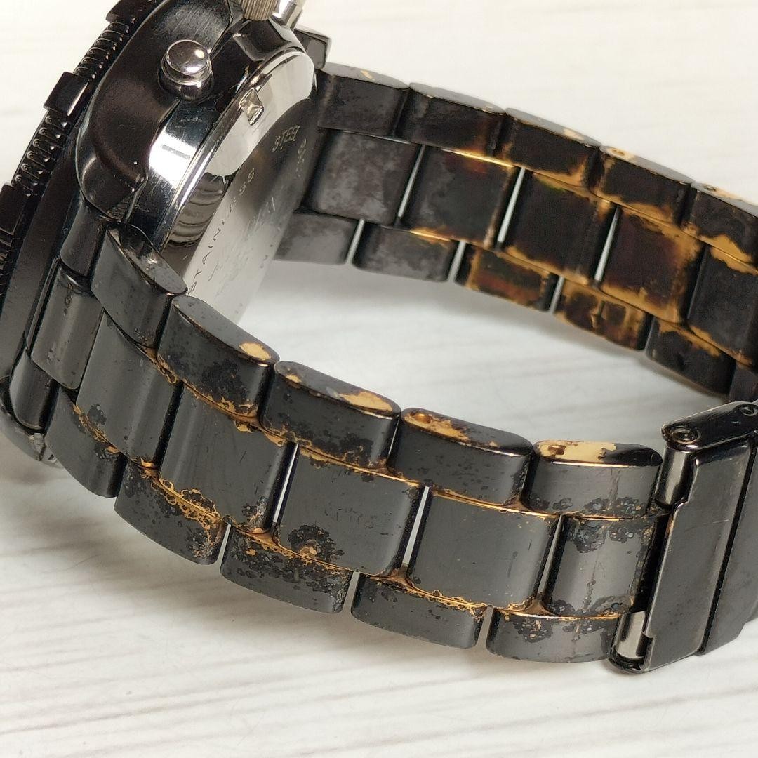 Avirex USA Ana-Digi AVX-DA7 Chronograph Quartz Military Watch Used