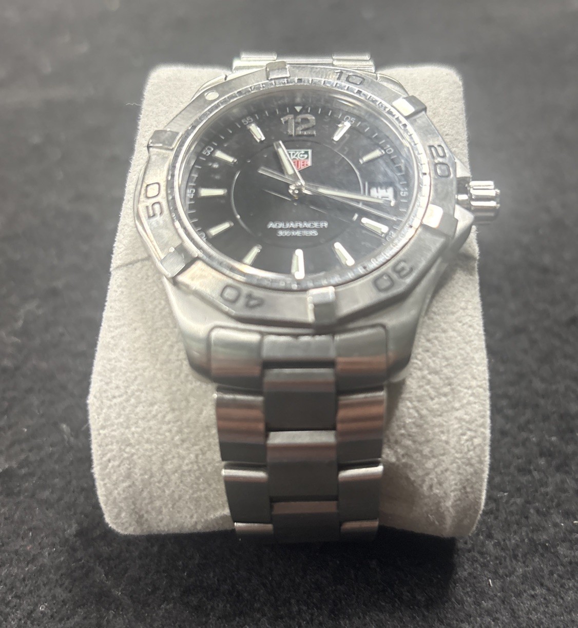 Tag Heuer Aquaracer WAF1110 Quartz Stainless Steel Watch 300 Meters