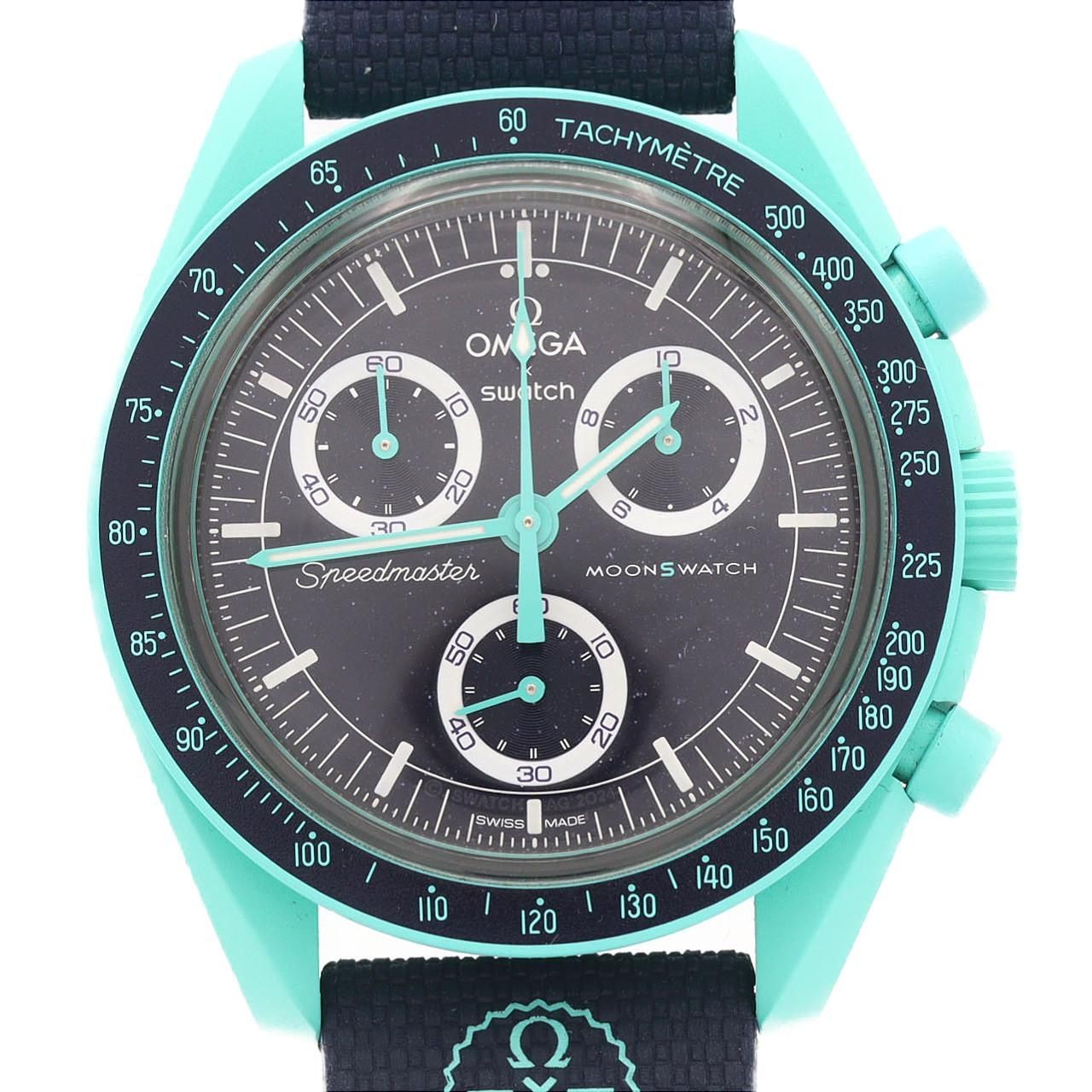 Swatch Swatch x Omega Mission on Earth Polar Lights S033L103 Bio Ceramic Quartz