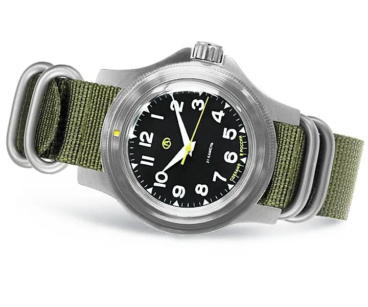 Vostok Komandirskie 18021V PILOT Watch Automatic USA Seller
