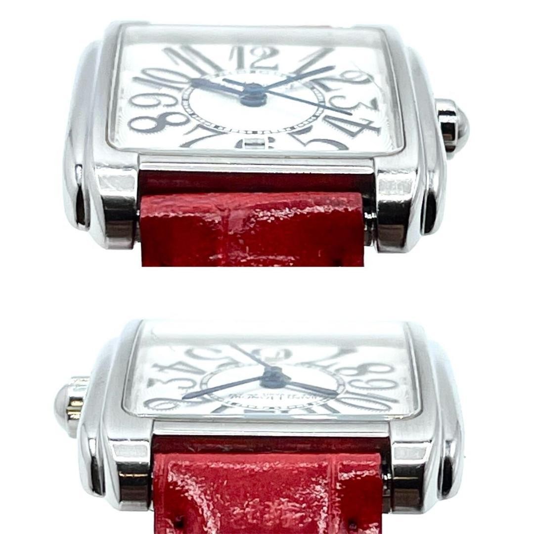 Saint Honore Manhattan Blue Hands Guilloche Date Watch Japan 072629