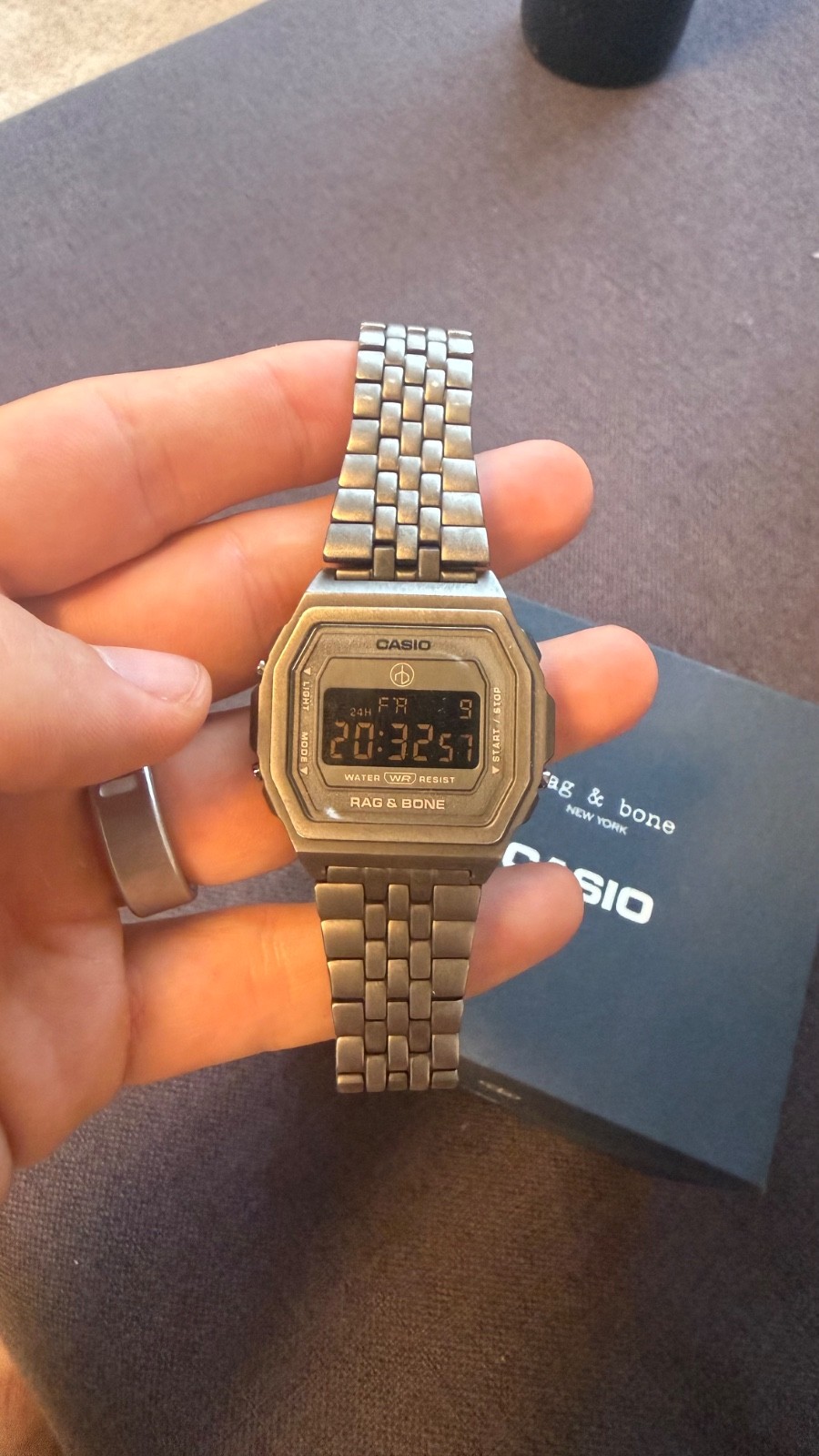 CASIO A1000RCG-8BJR Rag & Bone Unisex Watch – Gray