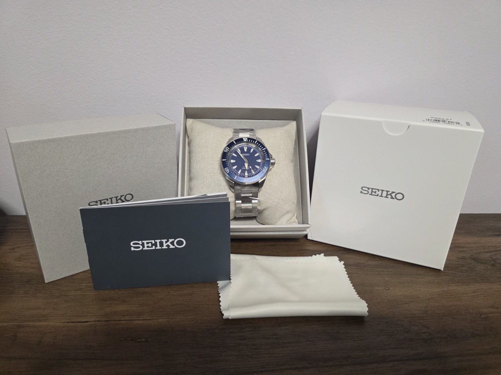 NEW Seiko Prospex Samurai Automatic Blue Dial 41.7mm Case Men’s Watch SRPL51