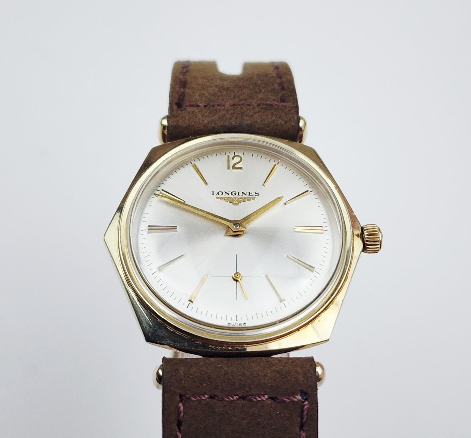 Men’s SWISS Vintage 1964 Watch LONGINES 370. Manual Wind. Midsize