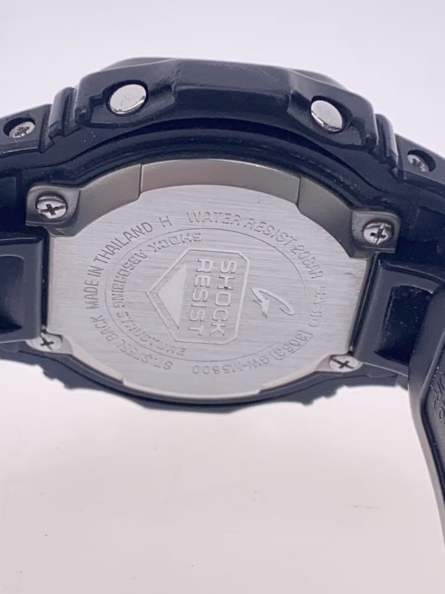 CASIO Solar Watch G SHOCK Digital BLK GW M5600