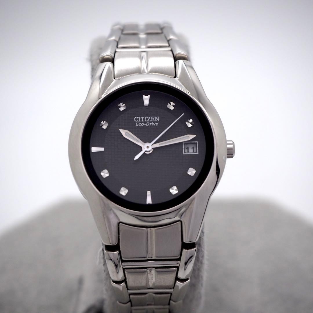 291 Working CITIZEN Women’s Solar Eco-Drive Watch, Black