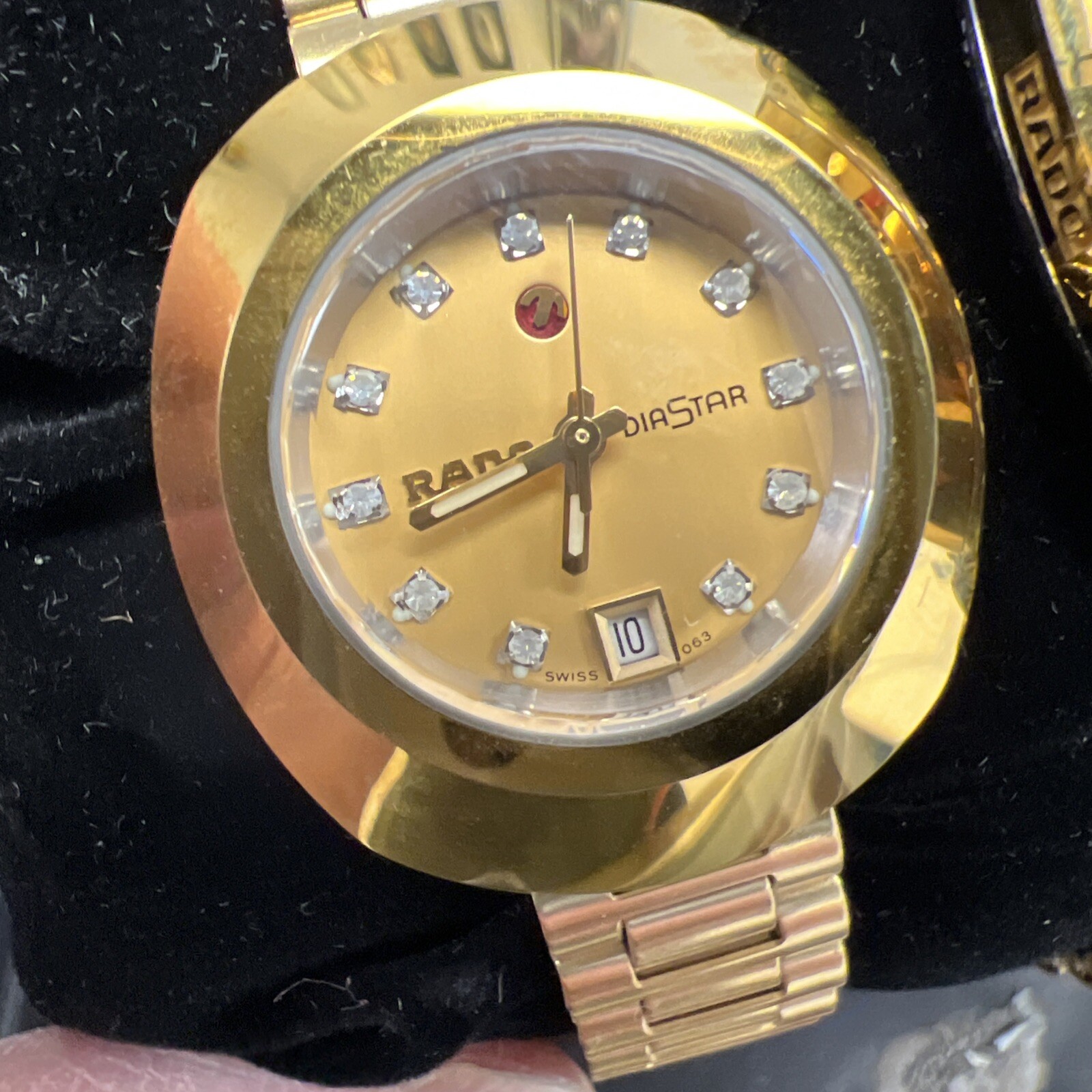 Man&women👍The Original Automatic Diamond Gold Dial Men’s Watch 636.0313.3(BNS)