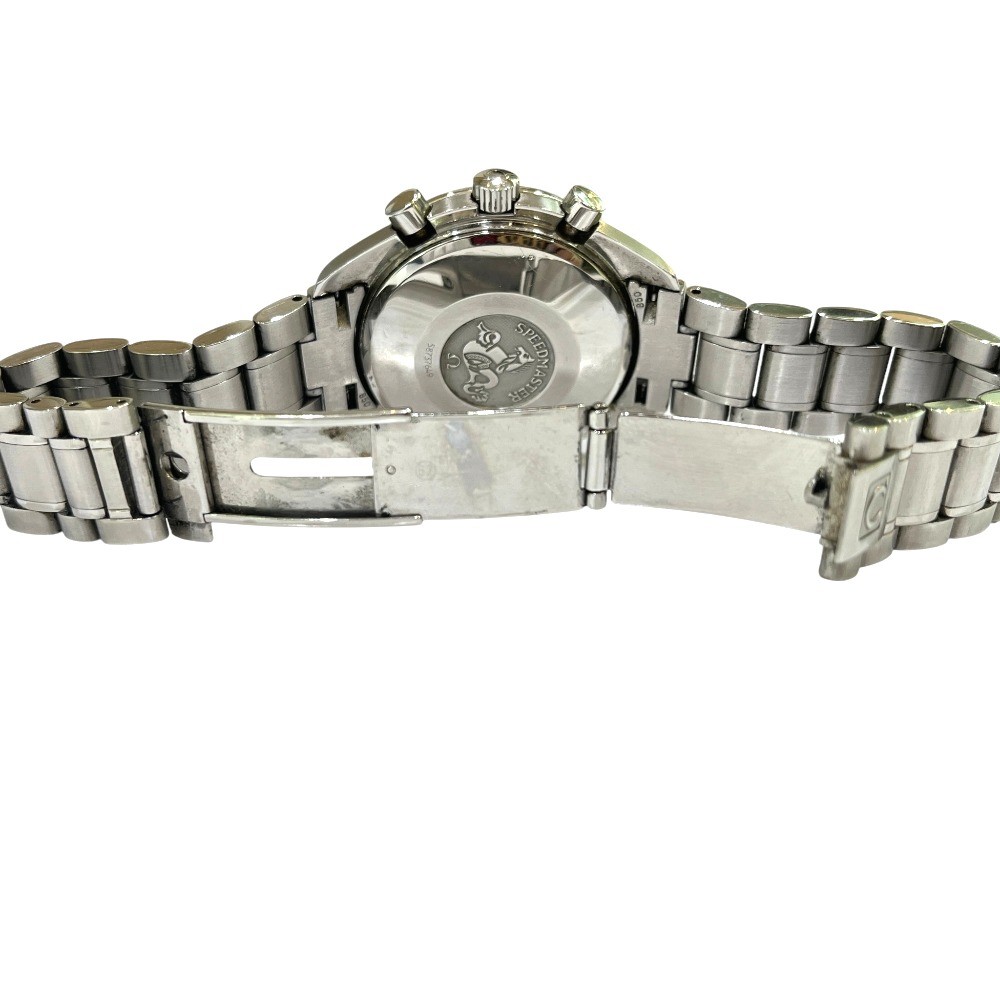 OMEGA 3513.50 Speedmaster Date Chronograph Automatic Watch Wristwatch SS Silver