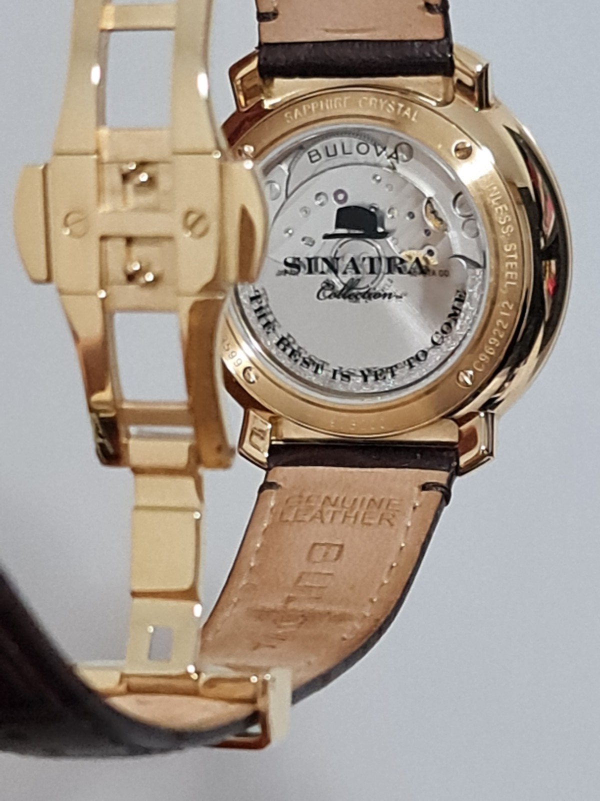 Bulova Frank Sinatra Automatic Men’s – Original Box – Like New