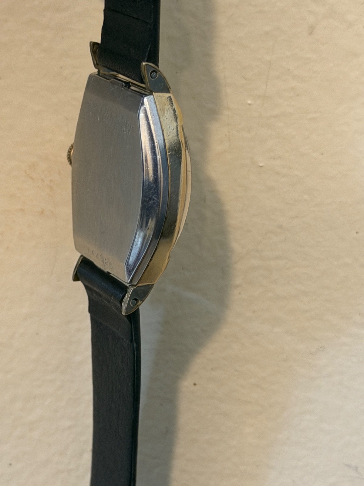 Vintage Benrus Art Deco Tank 10k RGP GOLD PLATED Watch Stepped Case ART DECO