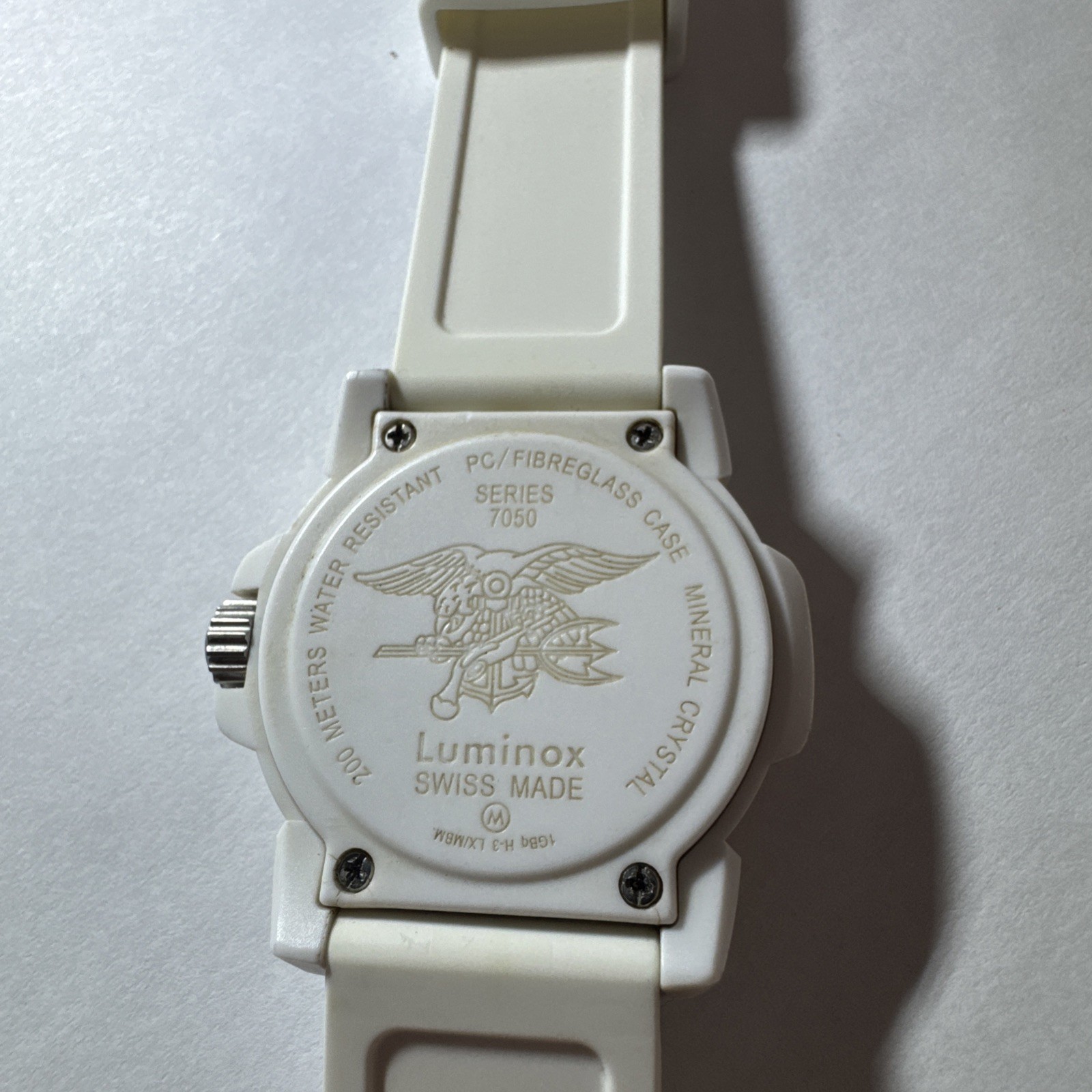 Luminox Navy Seals White 7050 Series Women Watch White 7057W