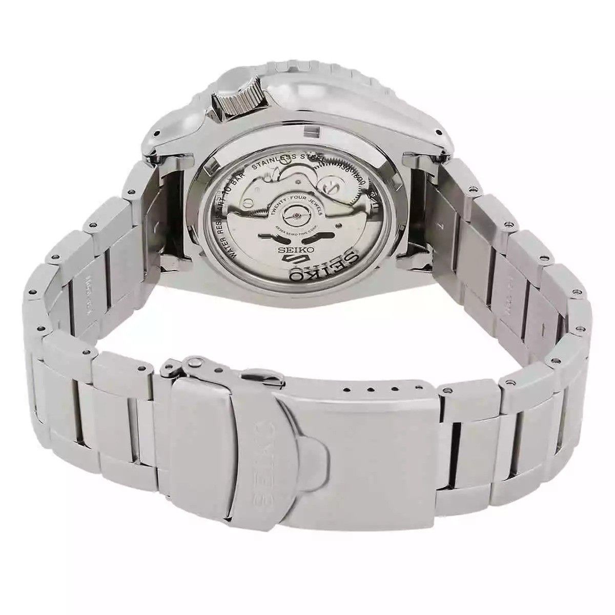 Seiko 5 Sports SKX Series Blue Sunray Dial Automatic SRPK97K1 100M Mens watch