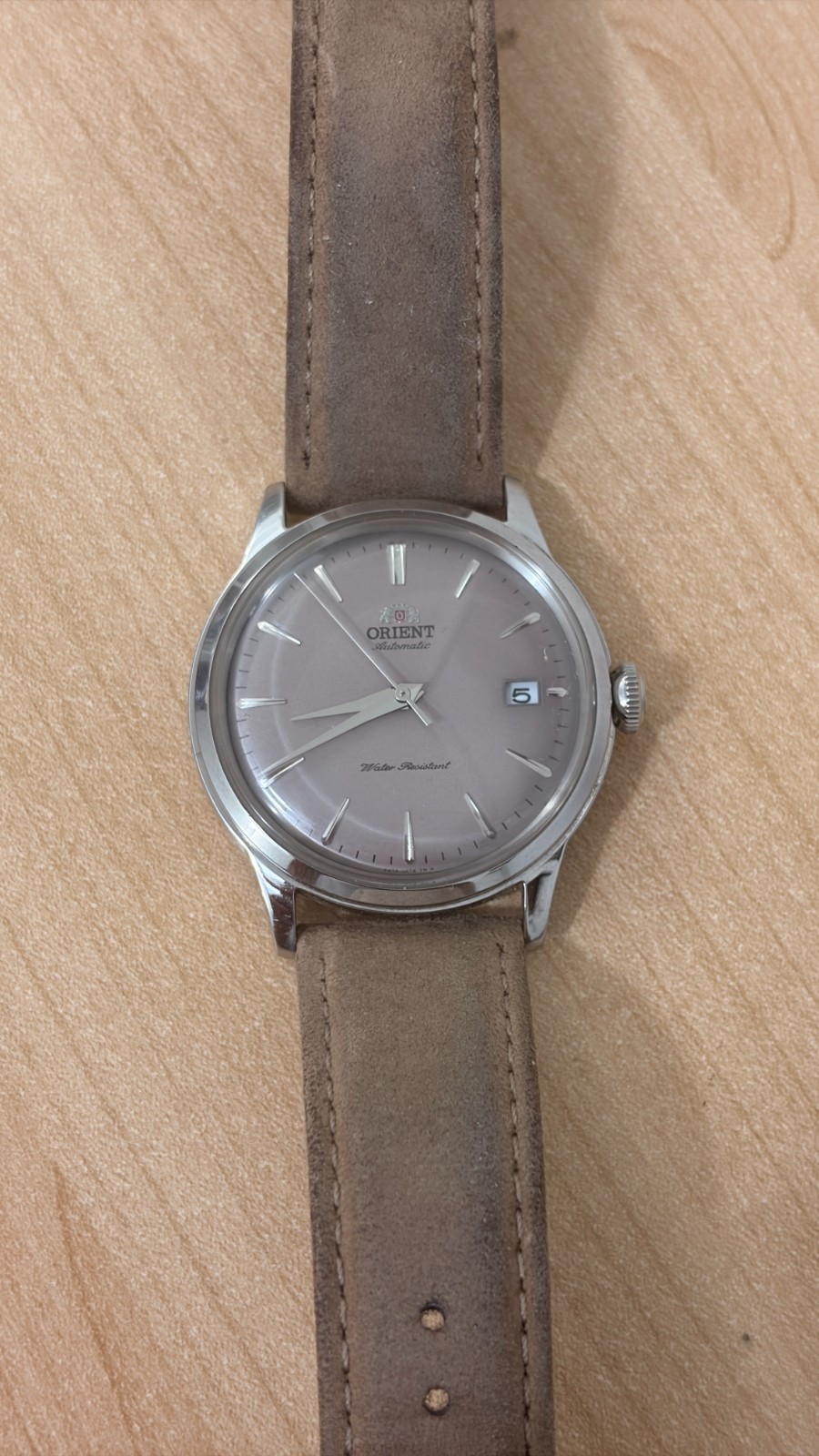 Orient Men’s Bambino 38mm Limited Edition Automatic Watch RA-AC0M13N – With Box