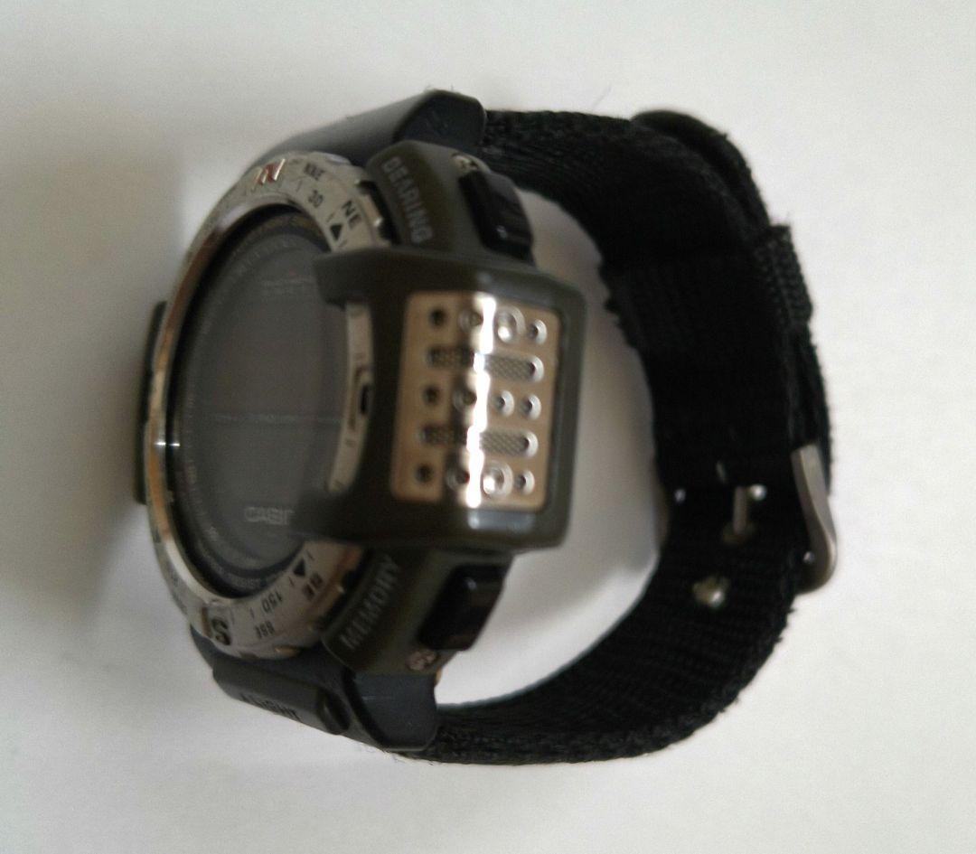 Casio Pro Trek PRT-40 Watch Replacement Strap Set with Barometer, Altitude【USED】