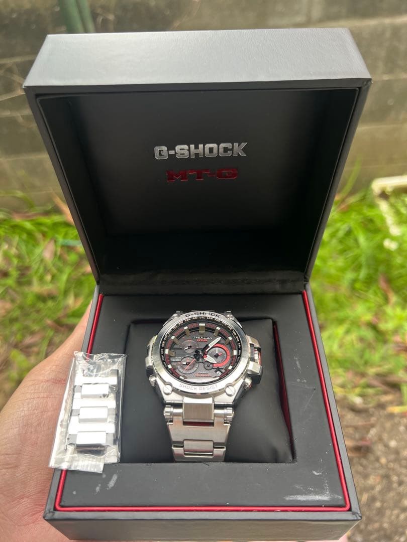 G-Shock MT G Silver Black Red No.gs4537